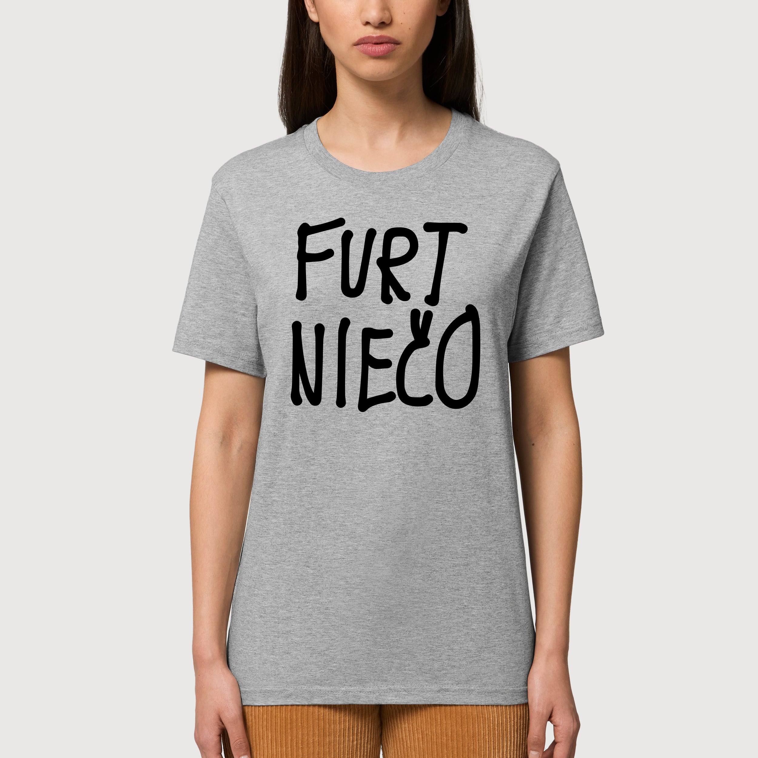 Tričko Furt Niečo Heather Gray (Unisex)