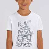 Detské tričko Psíček a mačička Torta