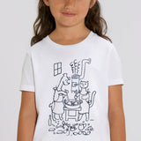 Detské tričko Psíček a mačička Torta