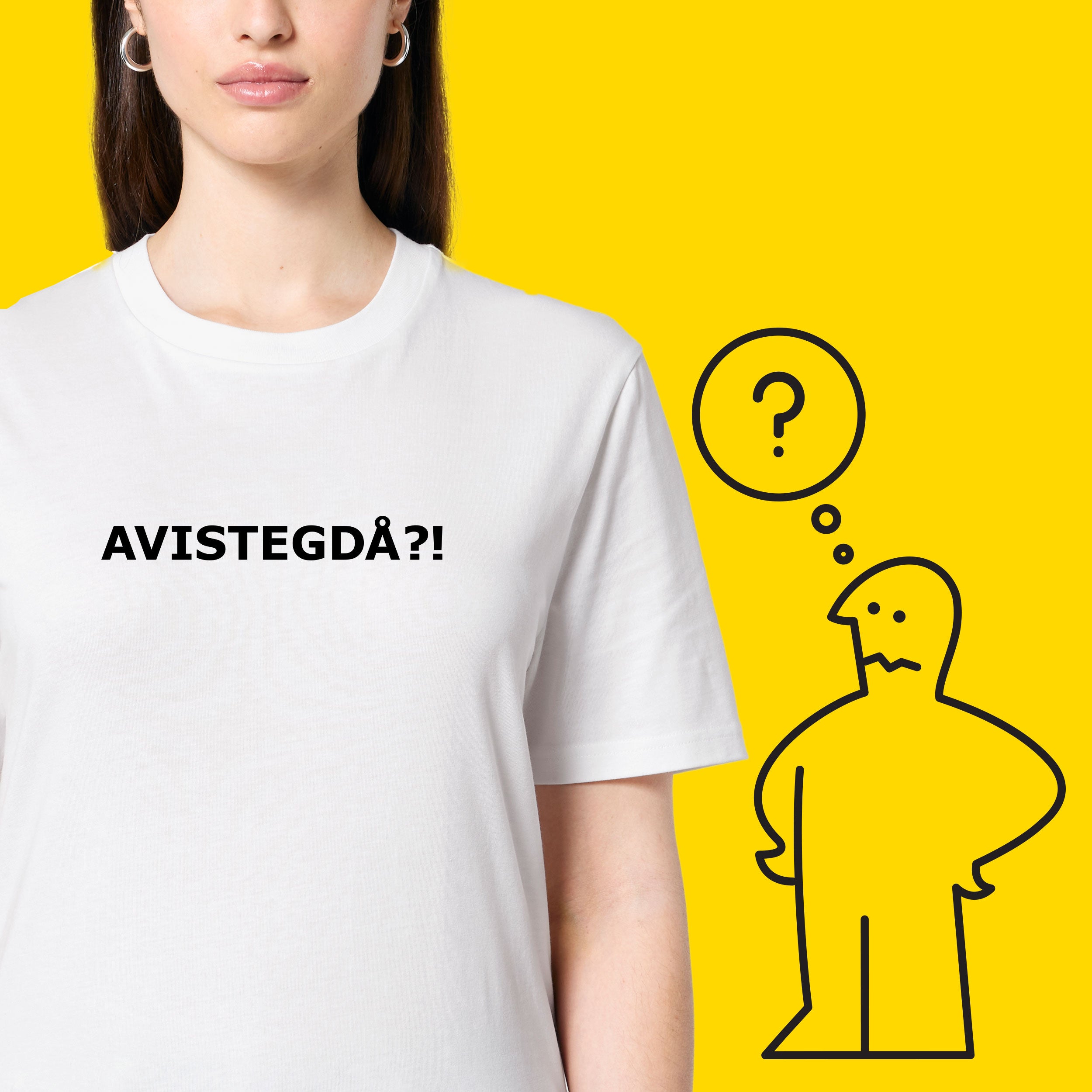 Tričko A Vy Ste Gdo?!? White (Unisex)