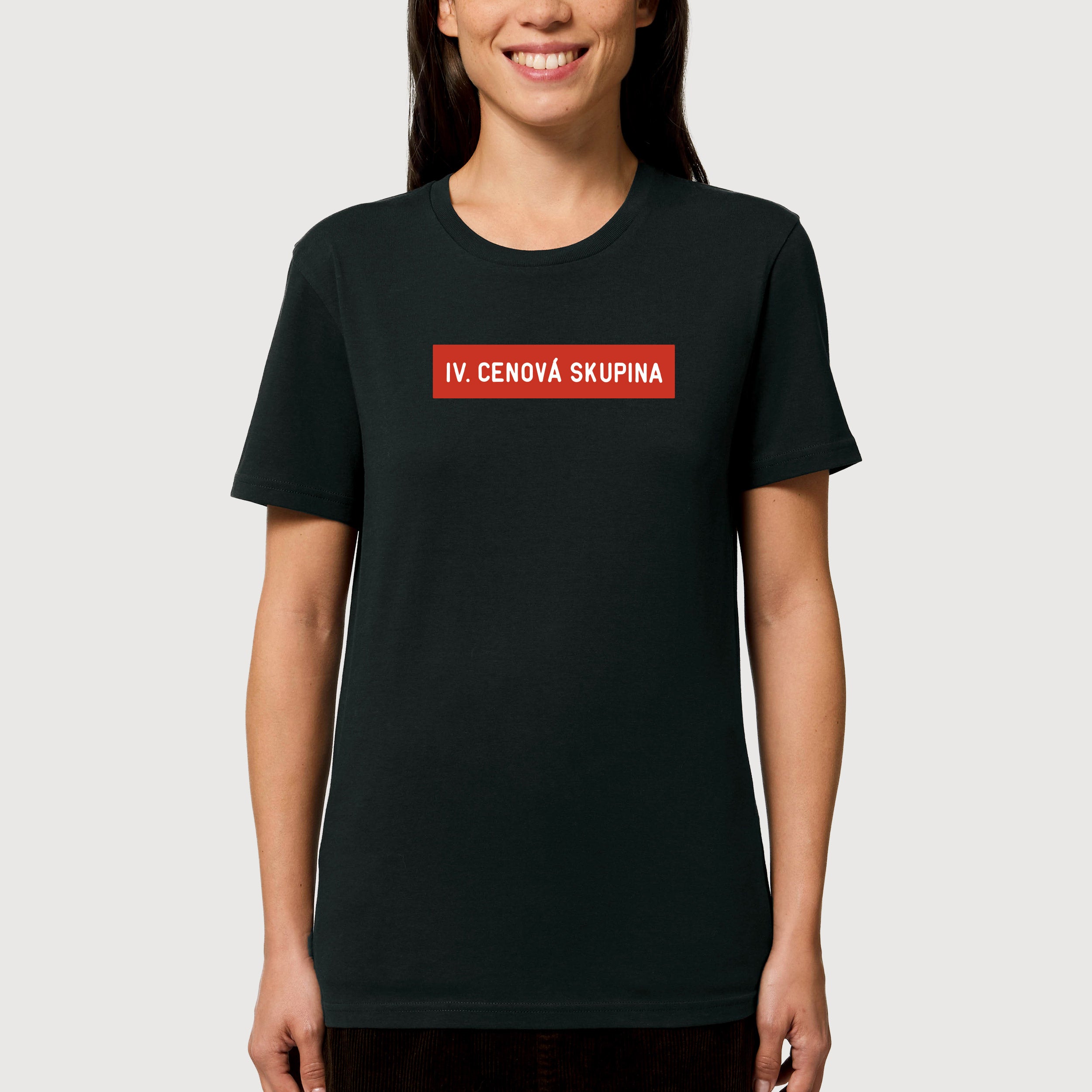 Tričko IV. cenová skupina Black (Unisex)