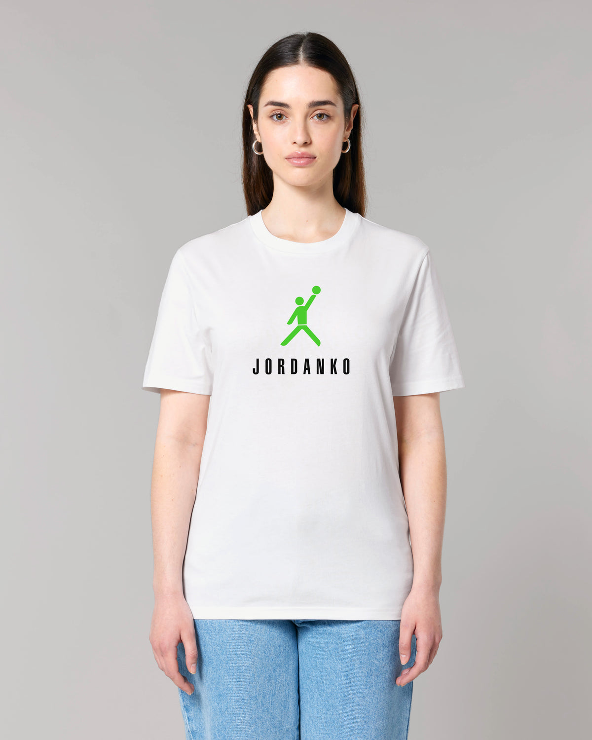 Tričko Jordanko White (Unisex)
