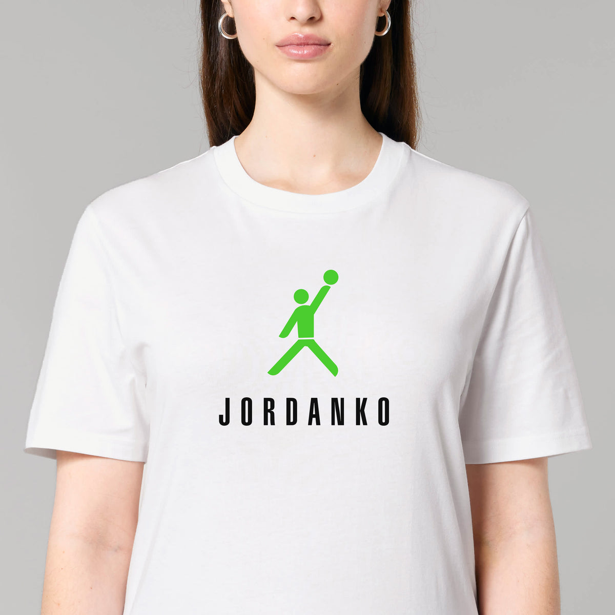 Tričko Jordanko White (Unisex)