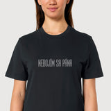 Tričko Nebojím sa pána Black (Unisex)