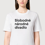 Tričko Slobodné národné divadlo White (Unisex)