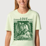 Tričko ČeskosLOVEnsko 100 Kčs (Unisex)