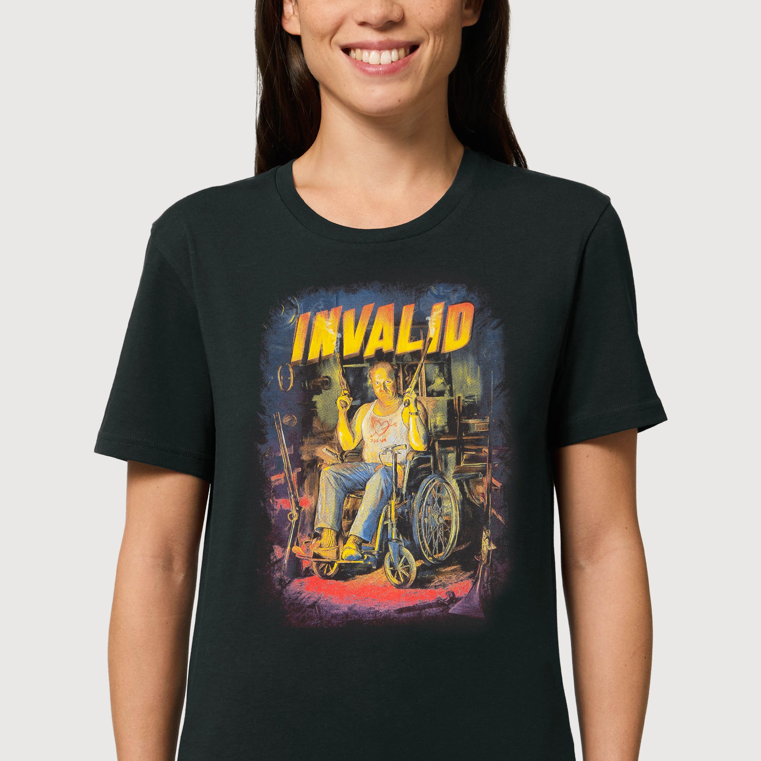 Tričko Invalid Black (Unisex)