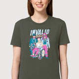 Tričko Invalid Netrep Kokocynas Khaki (Unisex)