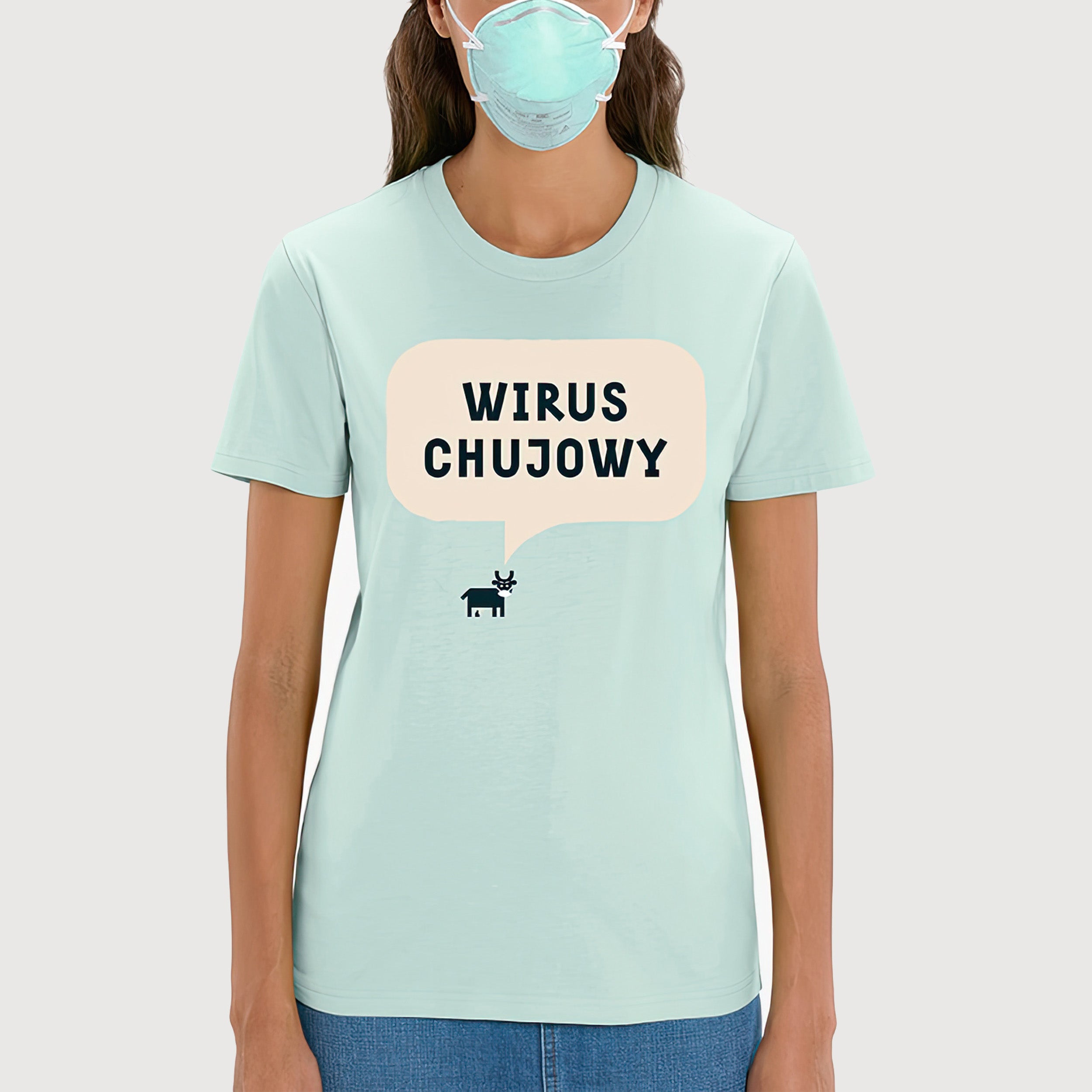 Tričko Krowka Wirusova (Unisex)