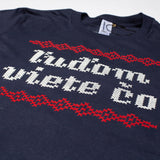 Tričko Ľuďom viete čo Navy (Girl)