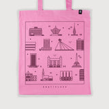 Nákupná taška Planeta 220 Pink