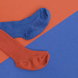 Pančuchy bez trakov – kobaltové