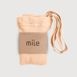 Pančuchy s trakmi – broskyňové