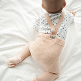 Pančuchy s trakmi – broskyňové