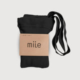 Pančuchy s trakmi – čierne