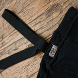 Pančuchy s trakmi – čierne