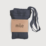 Pančuchy s trakmi – oceľovomodré