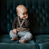 Pančuchy s trakmi – orieškové