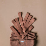 Pančuchy s trakmi – škoricové