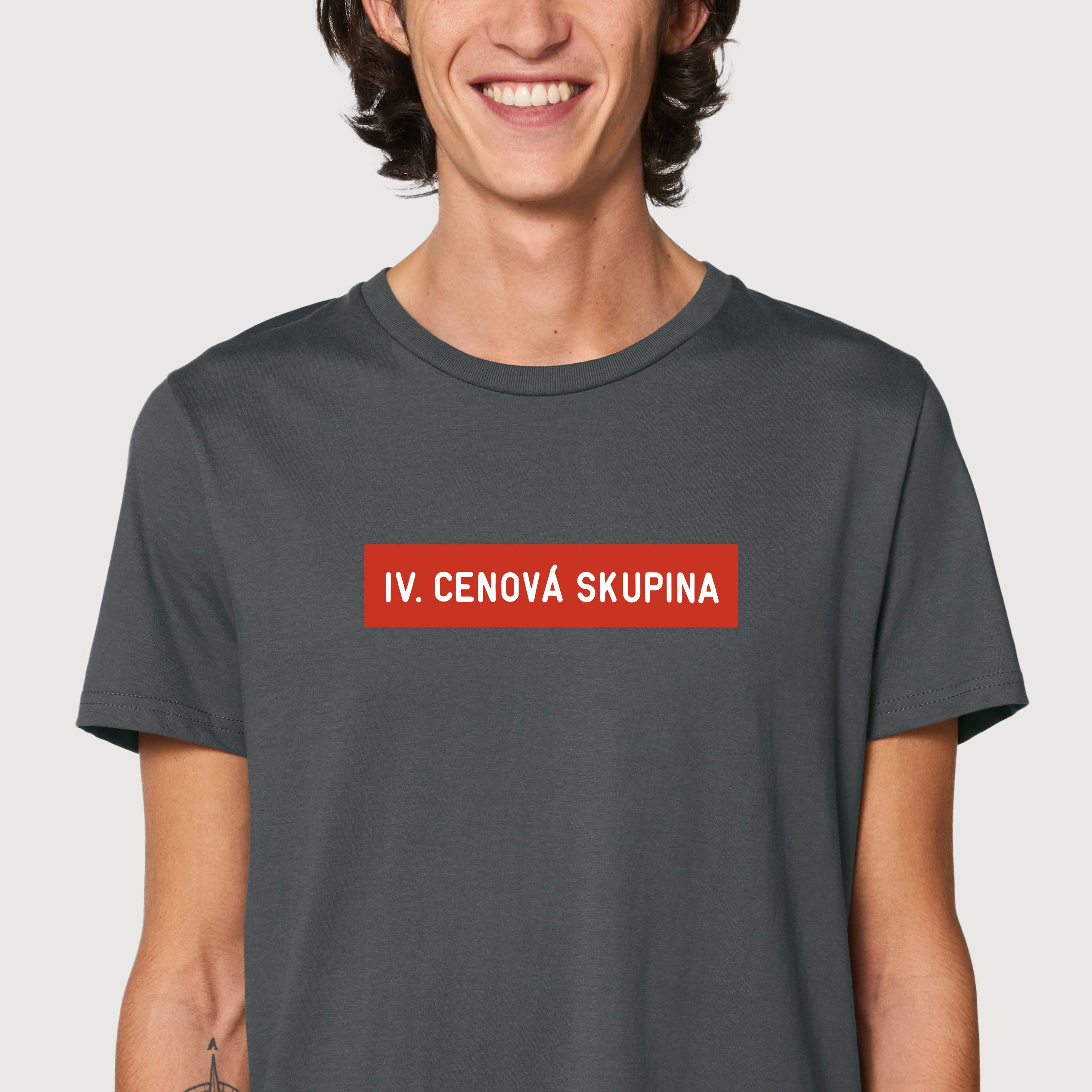 Tričko IV. cenová skupina Dark Grey
