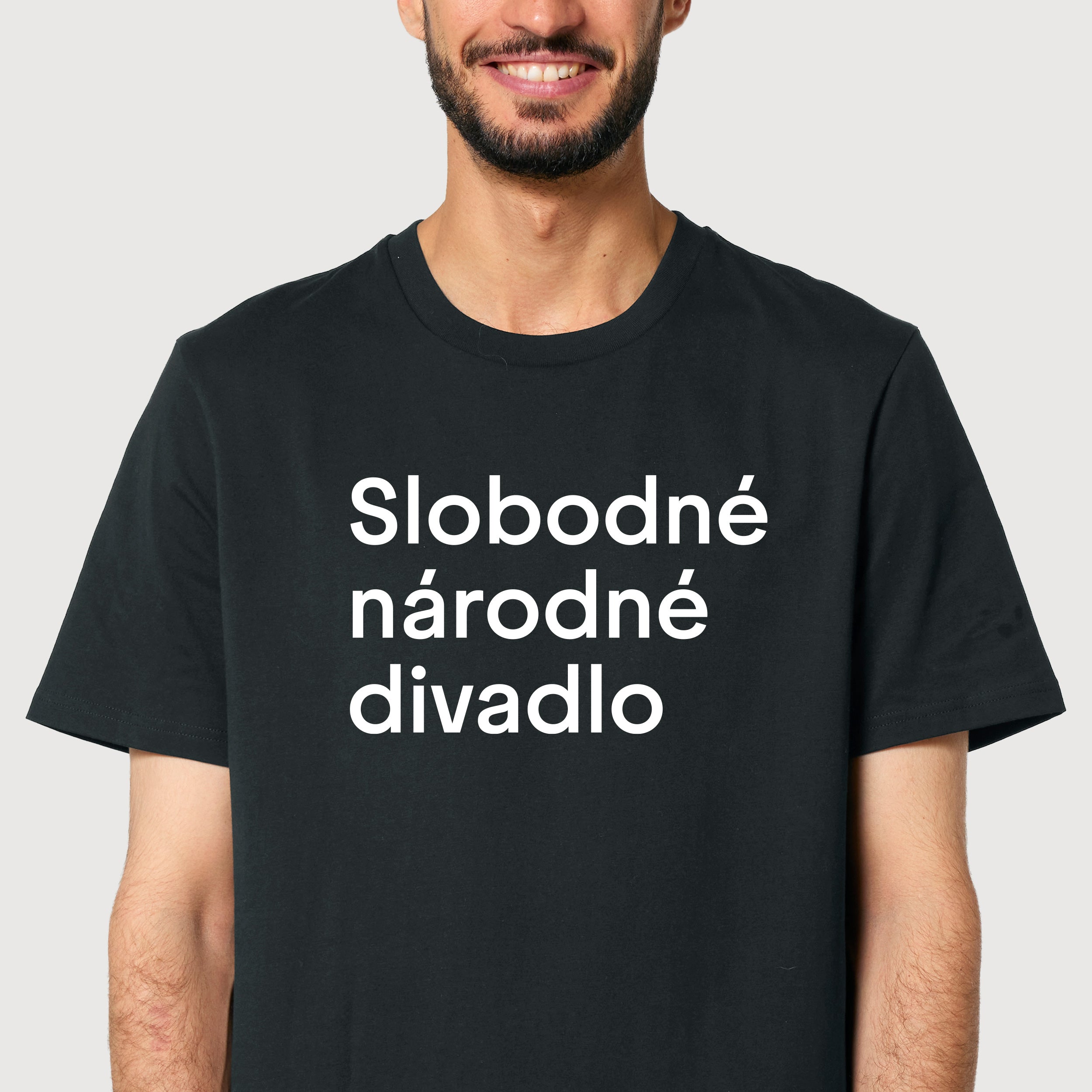 Tričko Slobodné národné divadlo Black