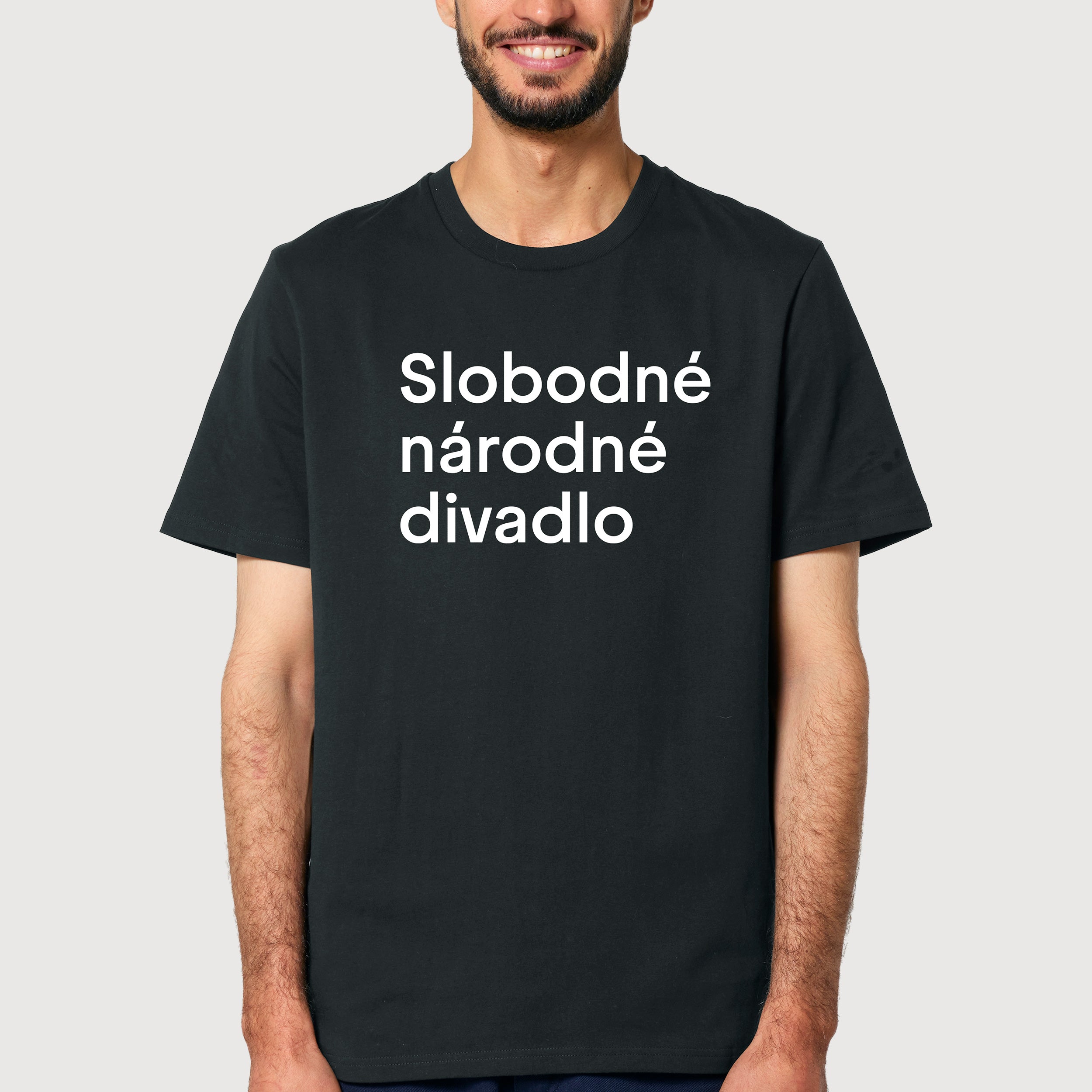 Tričko Slobodné národné divadlo Black