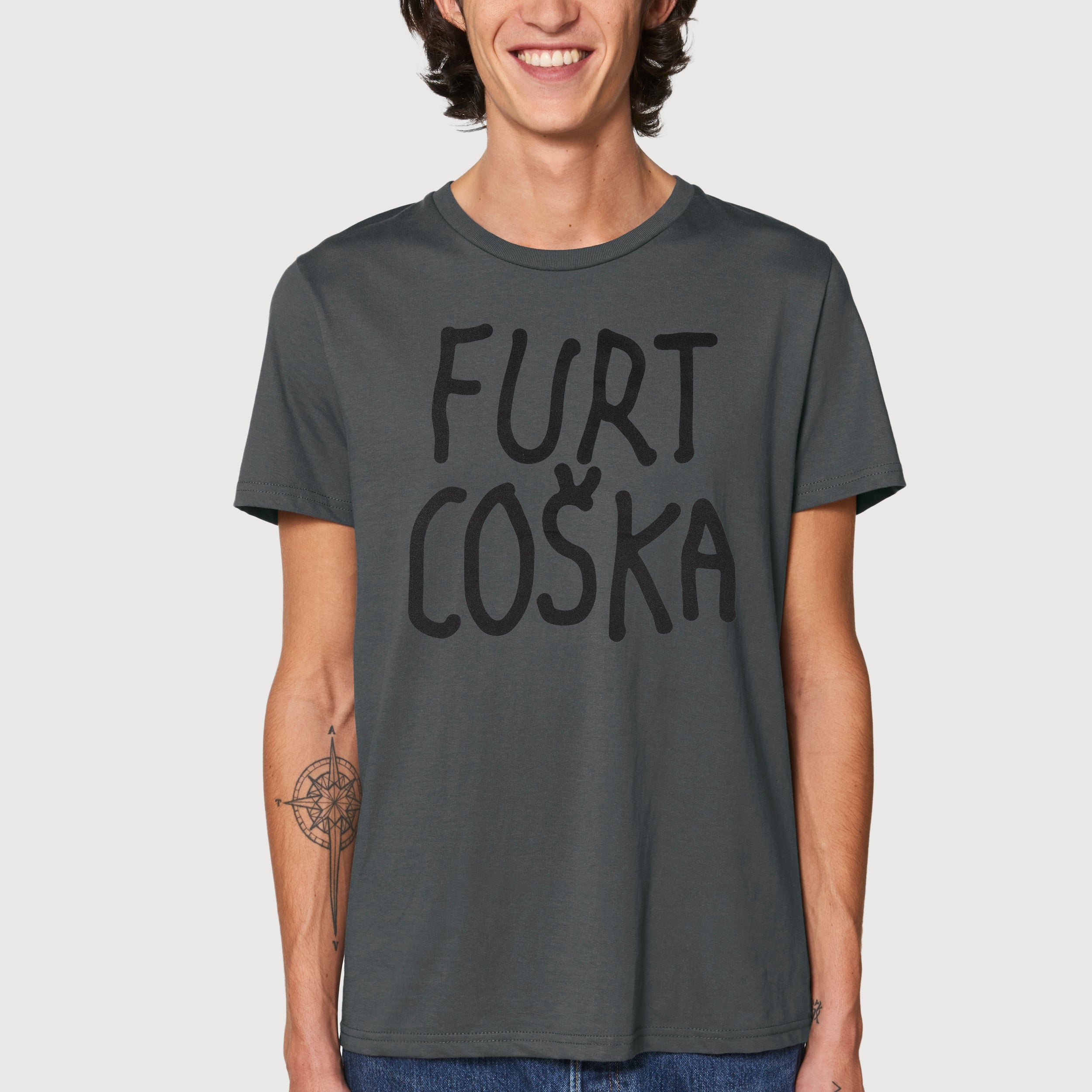 Tričko Furt Coška Anthracite
