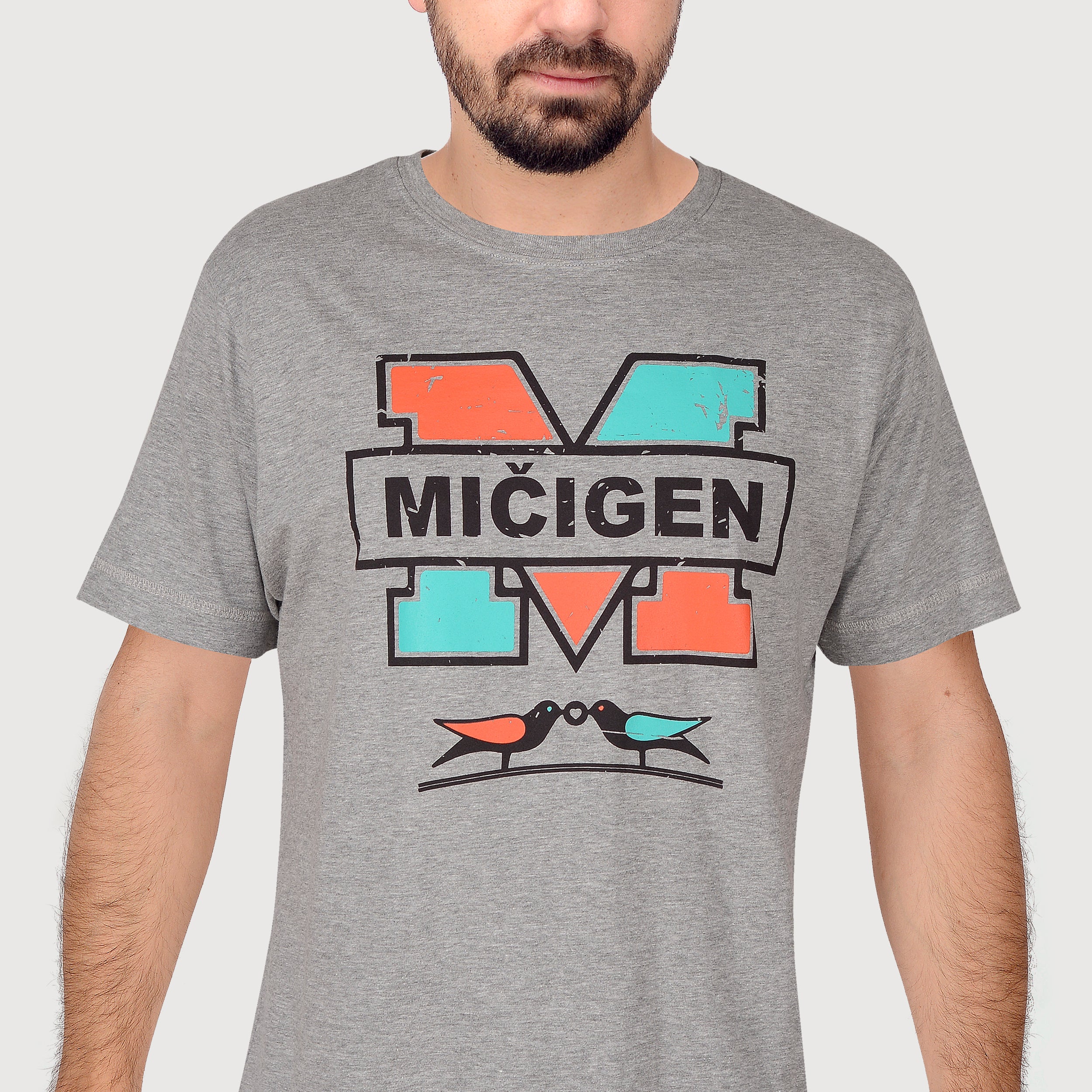 Tričko Mičigen Grey
