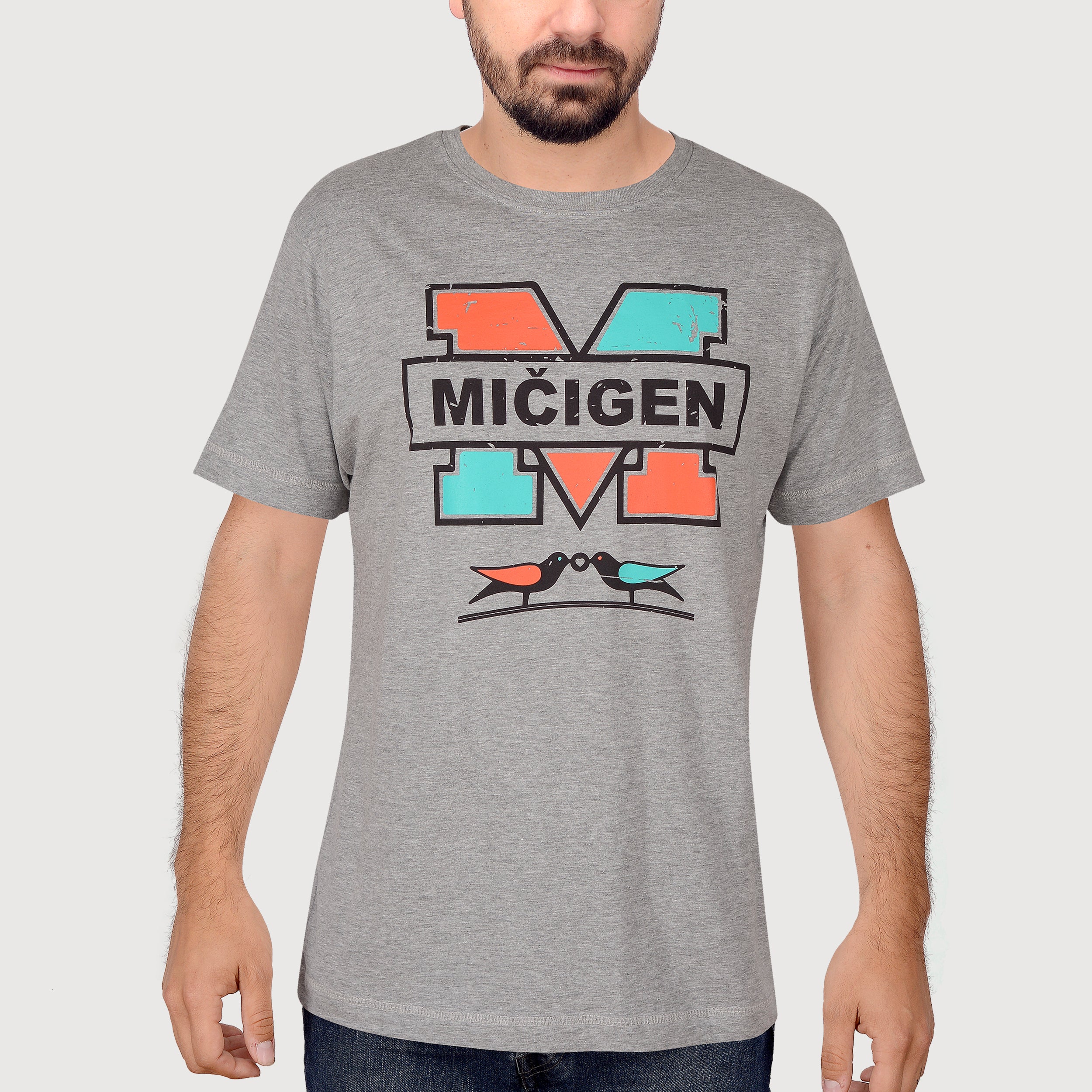 Tričko Mičigen Grey
