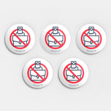 Odznaky Predajná Podržtaška (set 5 ks)