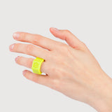 Prsteň Corian Mint green Železná matka