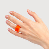 Prsteň Corian Orange Železná matka