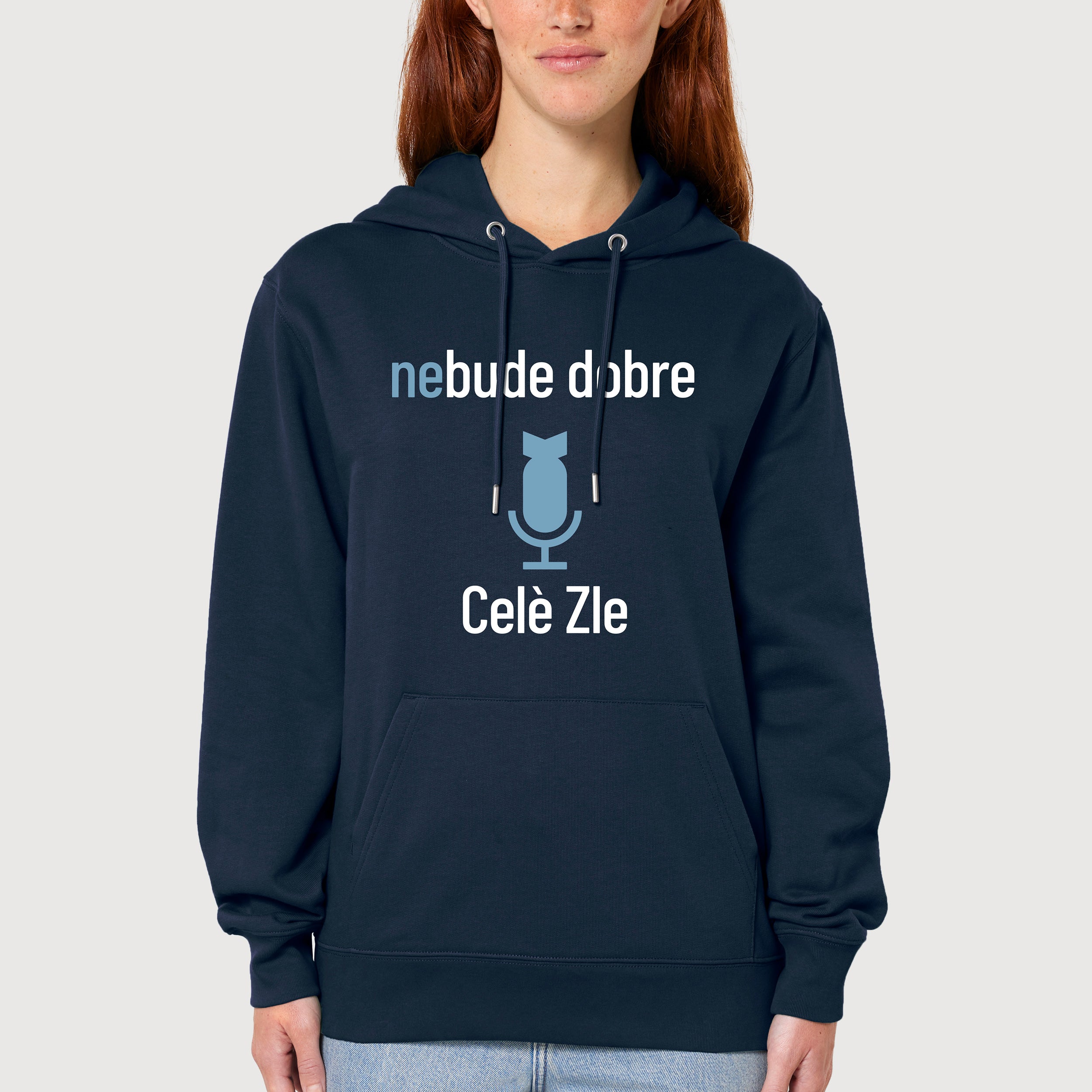 Mikina (ne)bude dobre Navy (Unisex)