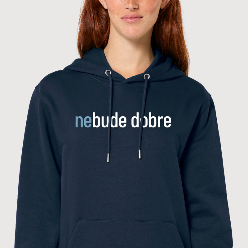 Mikina (ne)bude dobre (nologo) Navy (Unisex)