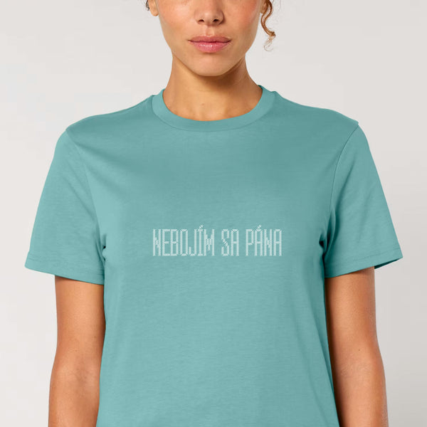 Tričko Nebojím sa pána Blue (Unisex)