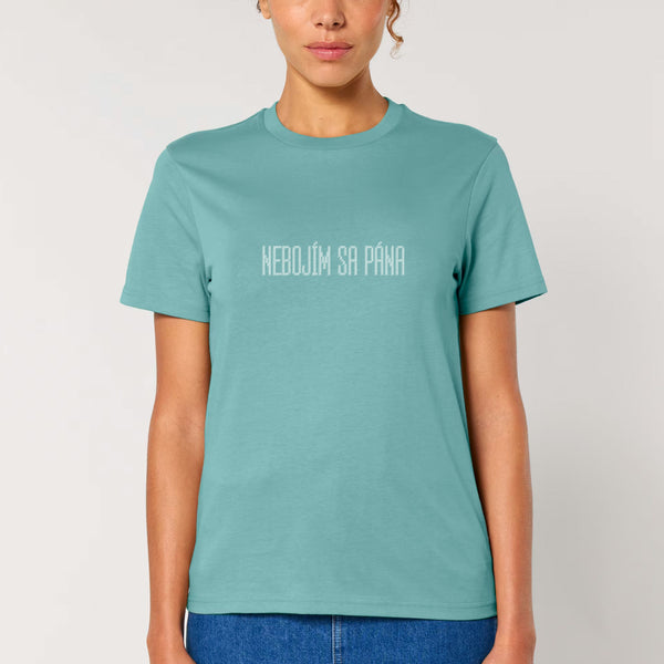Tričko Nebojím sa pána Blue (Unisex)