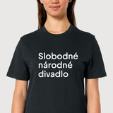 Tričko Slobodné národné divadlo Black (Unisex)