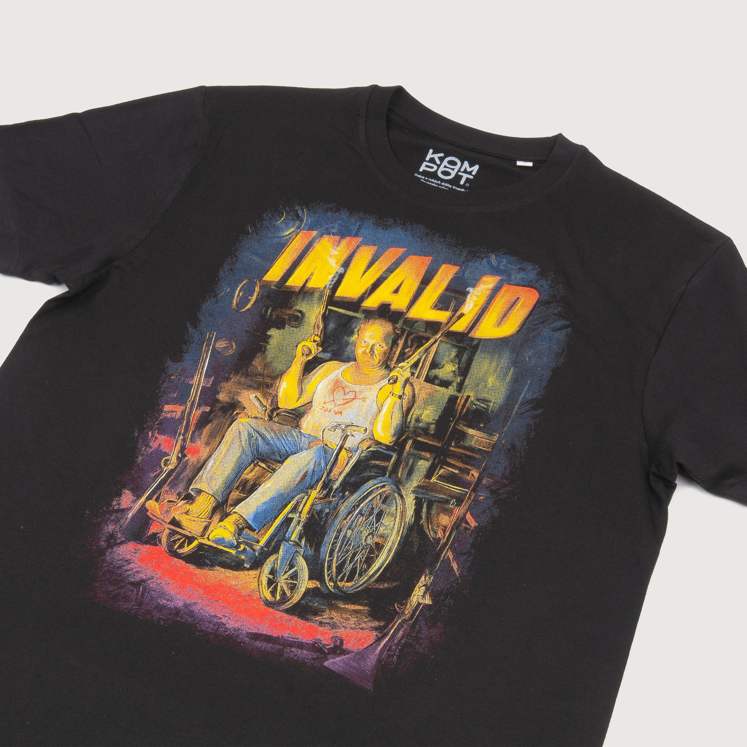 Tričko Invalid Black (Unisex)