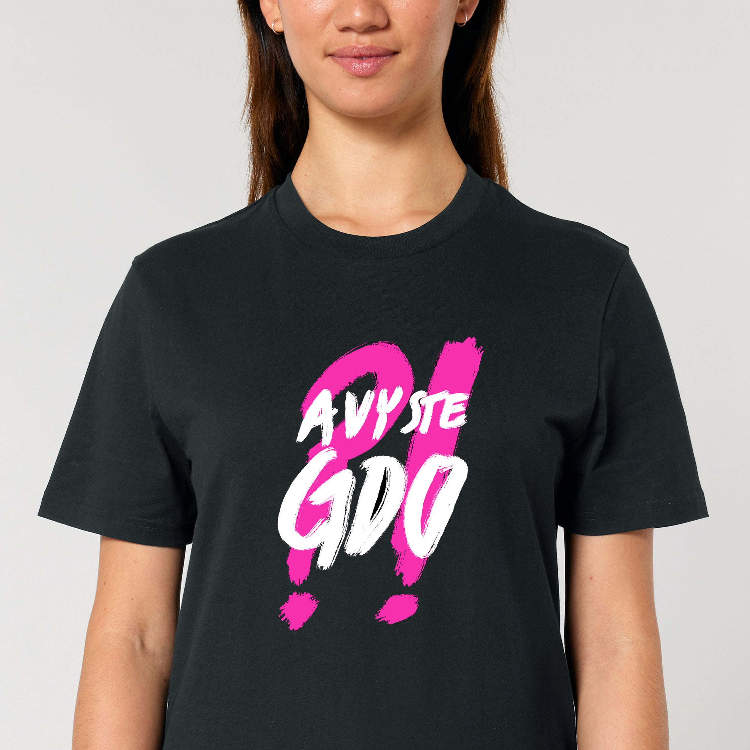Tričko A Vy Ste Gdo?!? Black (Unisex)