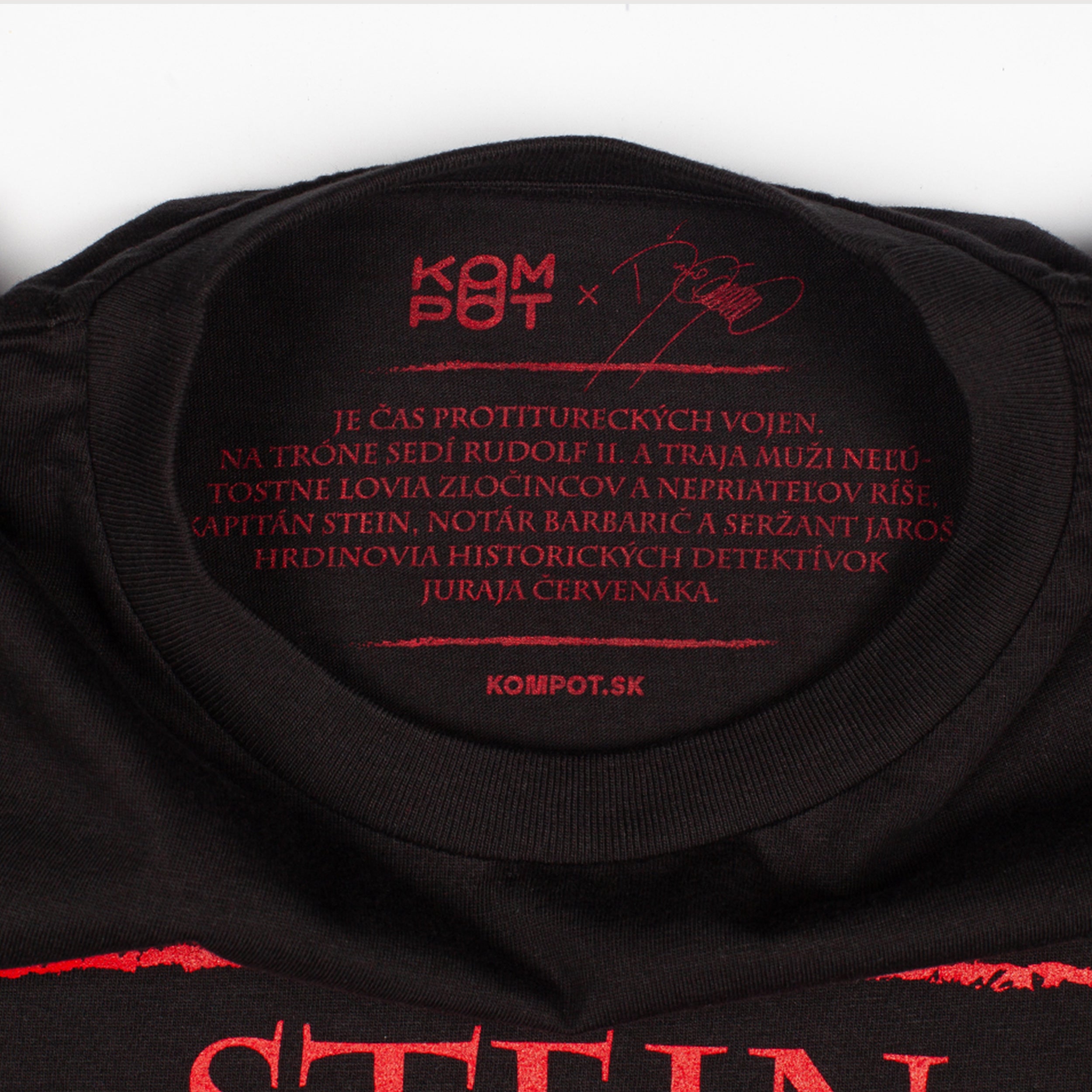 Tričko Stein Barbarič Jaroš Red (Unisex)