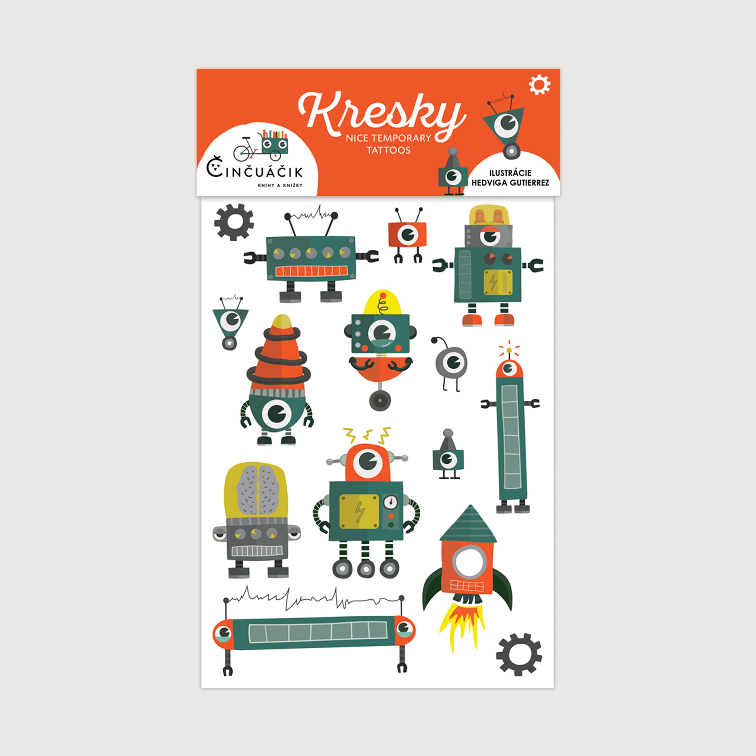 Tetovačky Robotické Činčuák