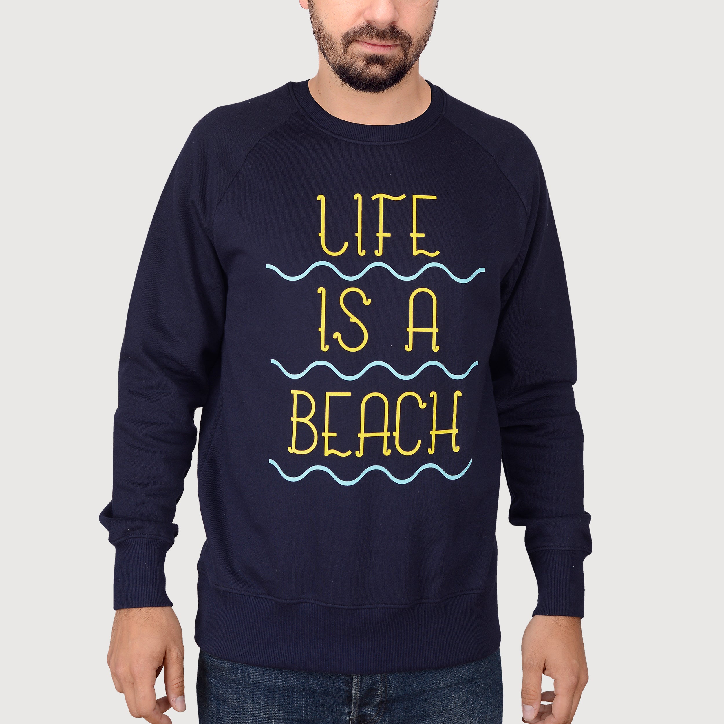 Mikina Beach Navy