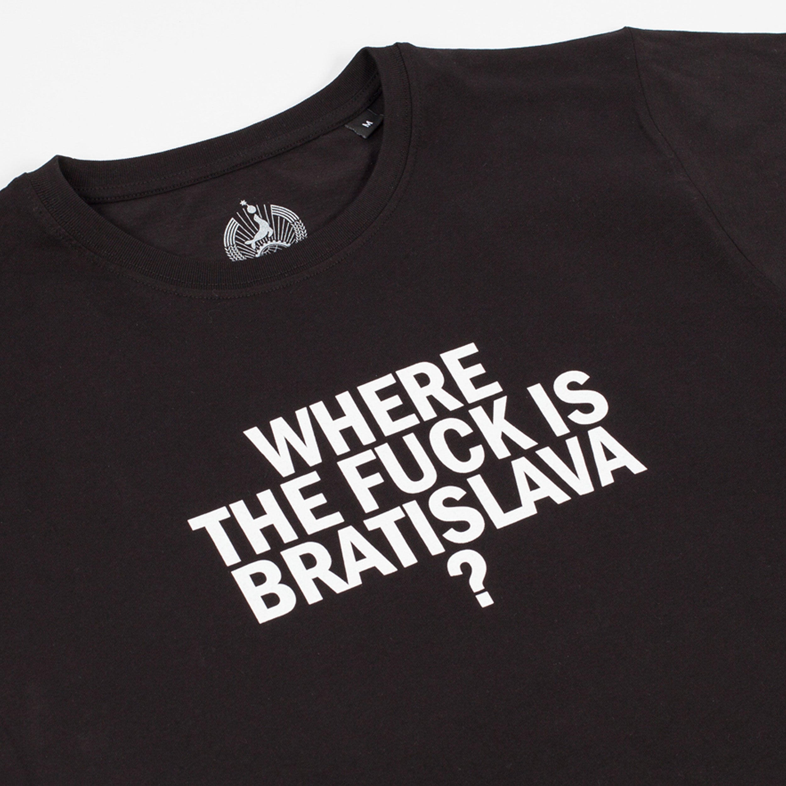 Tričko Where the F*** is Bratislava?