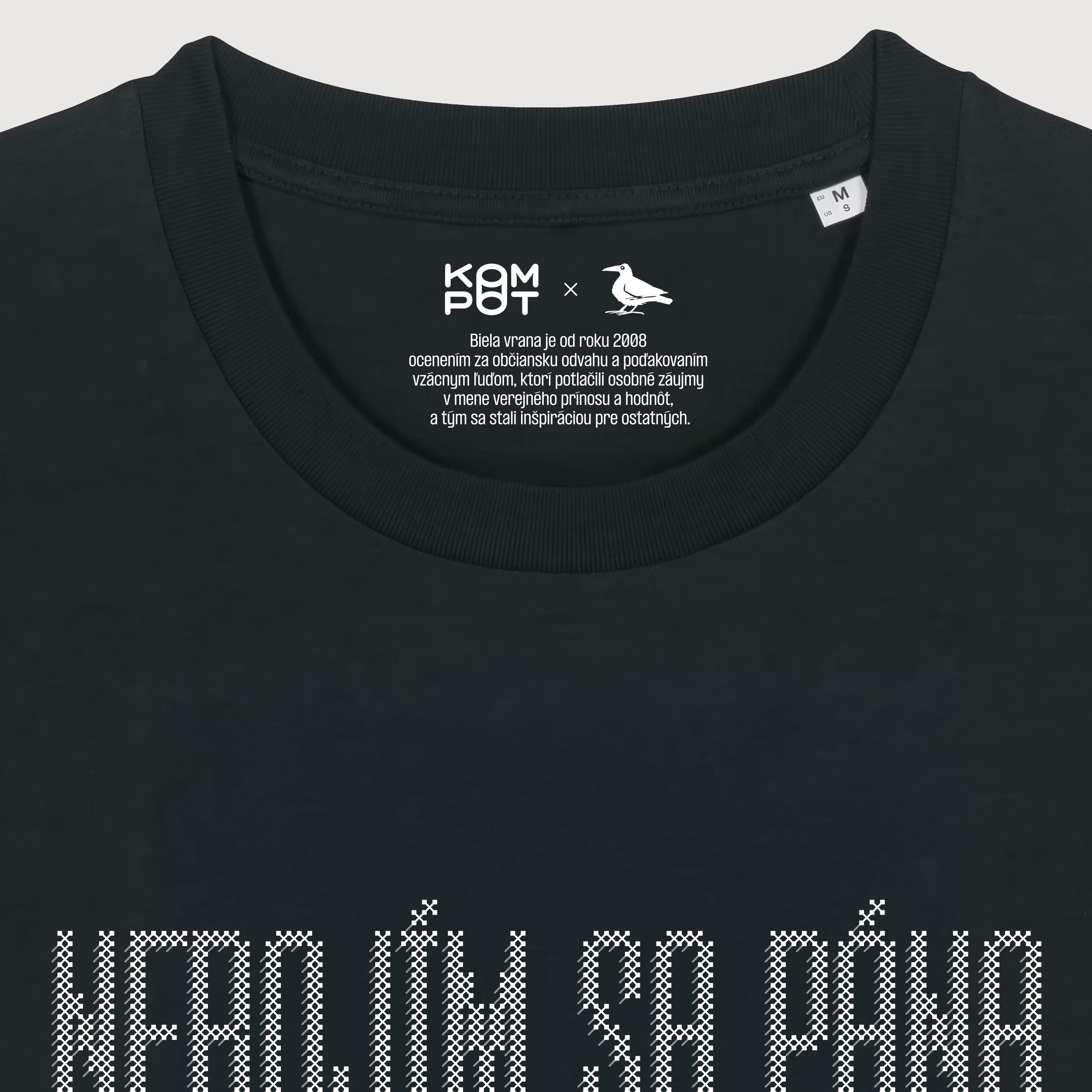 Tričko Nebojím sa pána Black (Unisex)